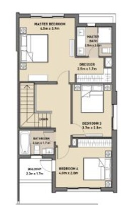 4 Beds 2683 Sq. Ft. Townhouse in DPG Arabella 3