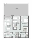 DPG Bellevue 2 Beds Layout