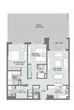 DPG Bellevue 2 Beds Layout