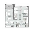 DPG Bellevue 2 Beds Layout