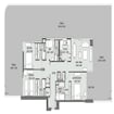 DPG Bellevue 3 Beds Layout