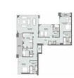 DPG Bellevue 3 Beds Layout