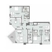 DPG Bellevue 3 Beds Layout