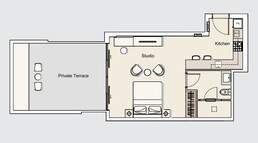1 Bed 994 Sq. Ft. Apartment in DT1 Luxury Apartments