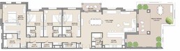 4 Beds 3358 Sq. Ft. Apartment in Dubai Asayel Apartments