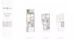 3 Beds 3217 Sq. Ft. Townhouse in Dubai Hayat