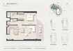 Ellington Altiera Heights 1 Bed Layout