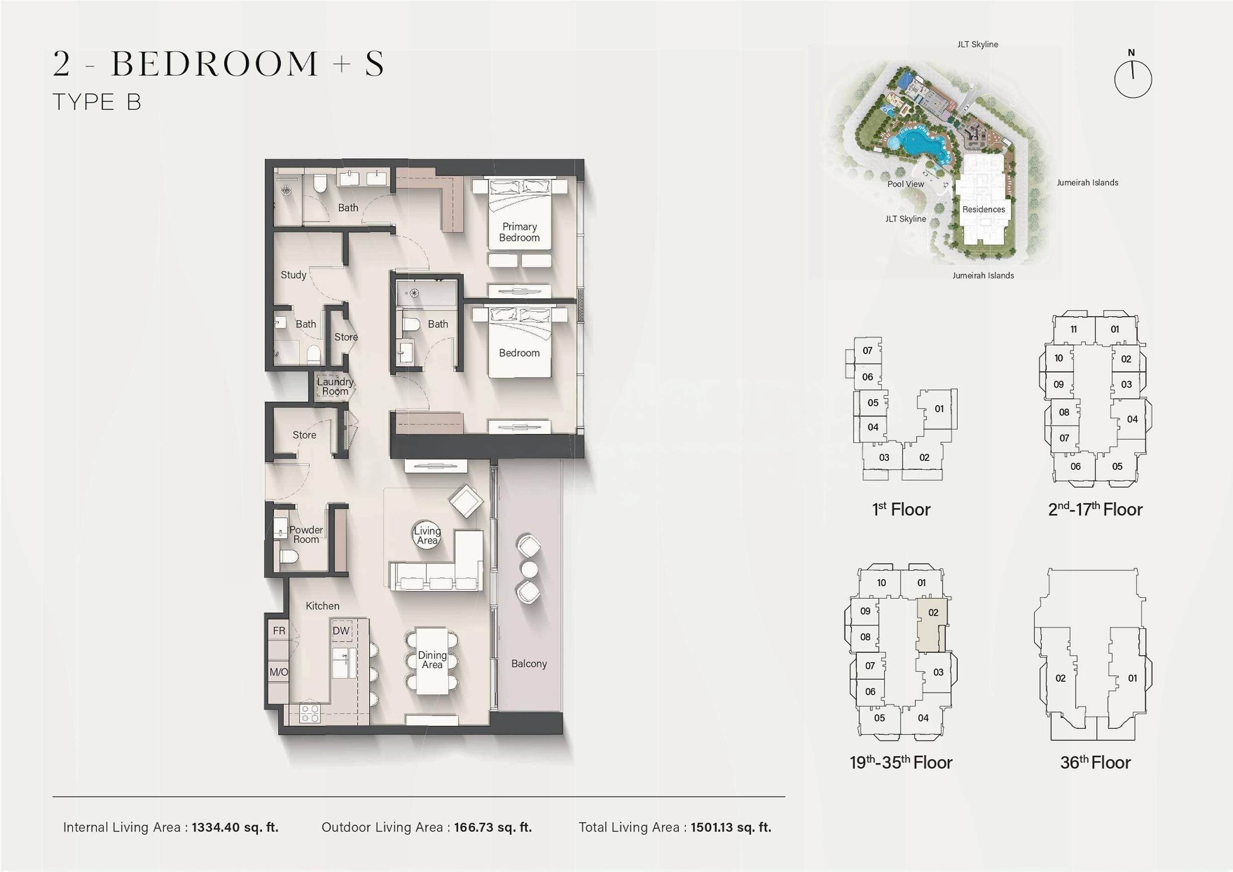 2 Beds 1501 Sq. Ft. Apartment in Ellington Altiera Heights