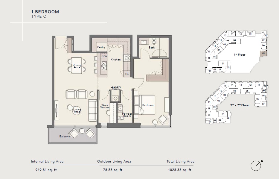1 Bed 1028 Sq. Ft. Apartment in Ellington Arbor View