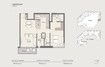 Ellington Arbor View 1 Bed Layout