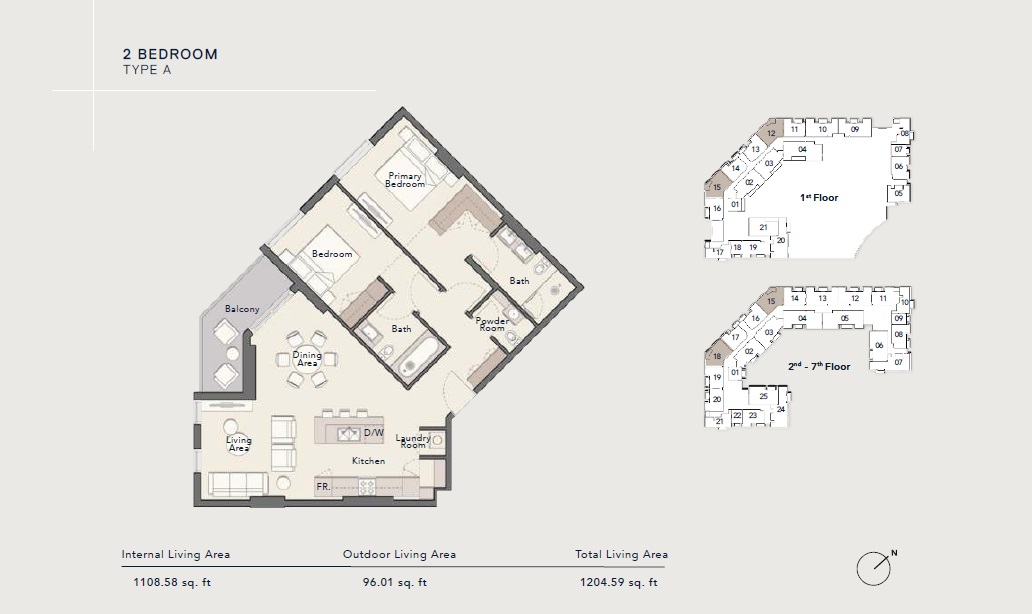 2 Beds 1204 Sq. Ft. Apartment in Ellington Arbor View