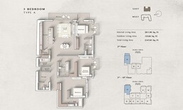 3 Beds 2148 Sq. Ft. Apartment in Ellington Art Bay