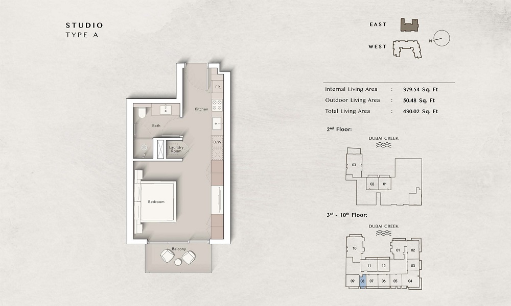 Ellington Art Bay Studio Layout