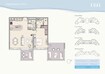 Ellington Beach House 1 Bed Layout