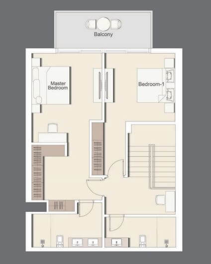 Ellington Belgravia 3 3 Beds Layout