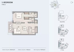 1 Bed 765 Sq. Ft. Apartment in Ellington Belgravia Gardens