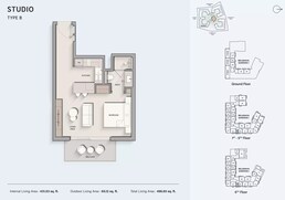 497 Sq. Ft. Studio in Ellington Belgravia Gardens