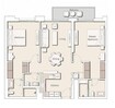 Ellington Belgravia Square 2 Beds Layout