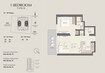 Ellington Belgrove Residences 1 Bed Layout