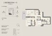 Ellington Belgrove Residences 2 Beds Layout