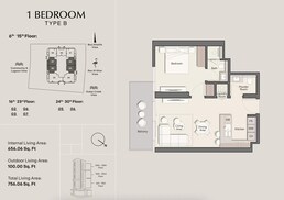 1 Bed 756 Sq. Ft. Apartment in Ellington Belmore Residences