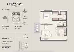 1 Bed 846 Sq. Ft. Apartment in Ellington Belmore Residences