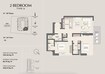 Ellington Belmore Residences 2 Beds Layout