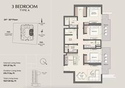 3 Beds 1527 Sq. Ft. Apartment in Ellington Belmore Residences