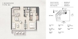 1 Bed 768 Sq. Ft. Apartment in Ellington Claydon House