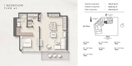 1 Bed 879 Sq. Ft. Apartment in Ellington Claydon House