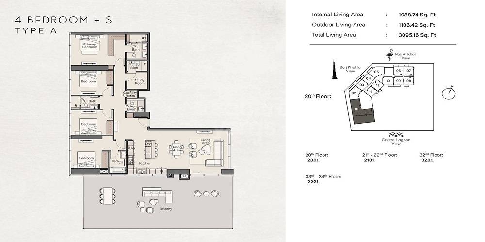 Ellington Claydon House 4 Beds Layout