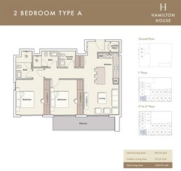 2 Beds 1066 Sq. Ft. Apartment in Ellington Hamilton House