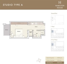388 Sq. Ft. Studio in Ellington Hamilton House