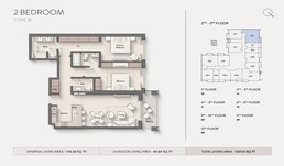 2 Beds 1257 Sq. Ft. Apartment in Ellington Hillmont Residences