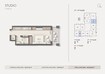 Ellington Hillmont Residences Studio Layout