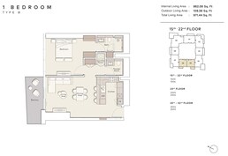1 Bed 971 Sq. Ft. Apartment in Ellington Mercer House