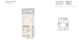 514 Sq. Ft. Studio in Ellington Mercer House