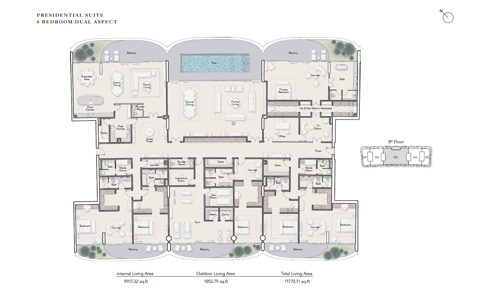 Ellington Ocean House 6 Layout