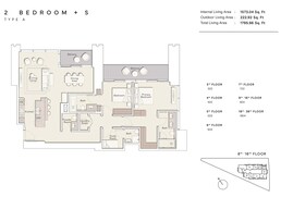 2 Beds 1796 Sq. Ft. Apartment in Ellington One River Point