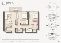 2 Beds 1108 Sq. Ft. Apartment in Ellington Riverton House