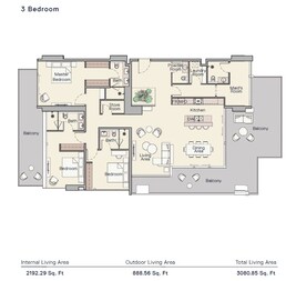 3 Beds 3081 Sq. Ft. Apartment in Ellington The Crestmark