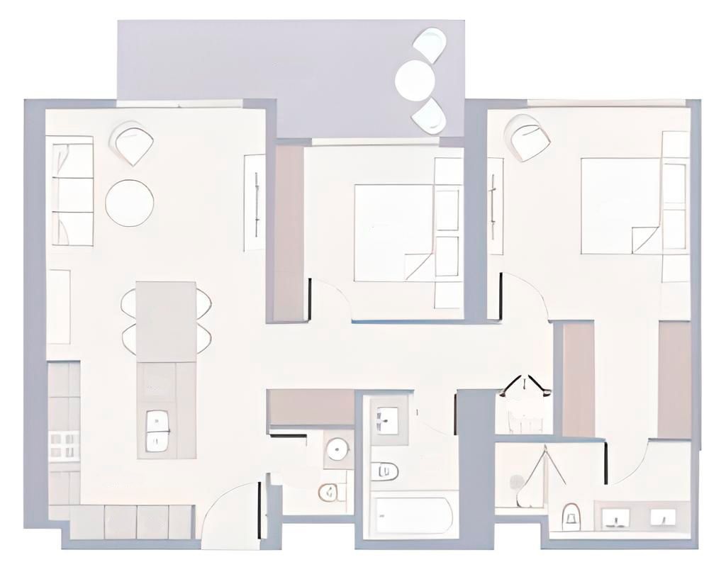 2 Beds 1130 Sq. Ft. Apartment in Ellington The Highbury