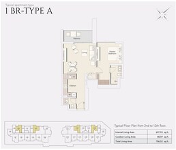 1 Bed 787 Sq. Ft. Apartment in Ellington Wilton Park Residences