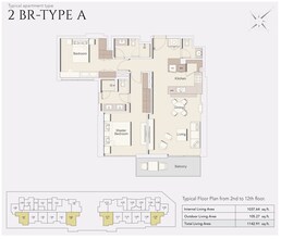 2 Beds 1142 Sq. Ft. Apartment in Ellington Wilton Park Residences