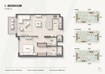 Ellington Windsor House 1 Bed Layout