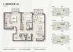 Ellington Windsor House 2 Beds Layout