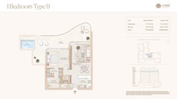 1 Bed 1265 Sq. Ft. Apartment in Elysian Esme Beach Residences