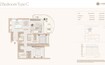 Elysian Esme Beach Residences 2 Beds Layout