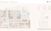 Elysian Esme Beach Residences 3 Beds Layout