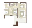 Emaar Acacia 3 Beds Layout